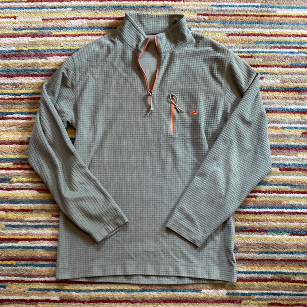 MENS SOUTHERN MARSH FIELD TEC QUARTER ZIP